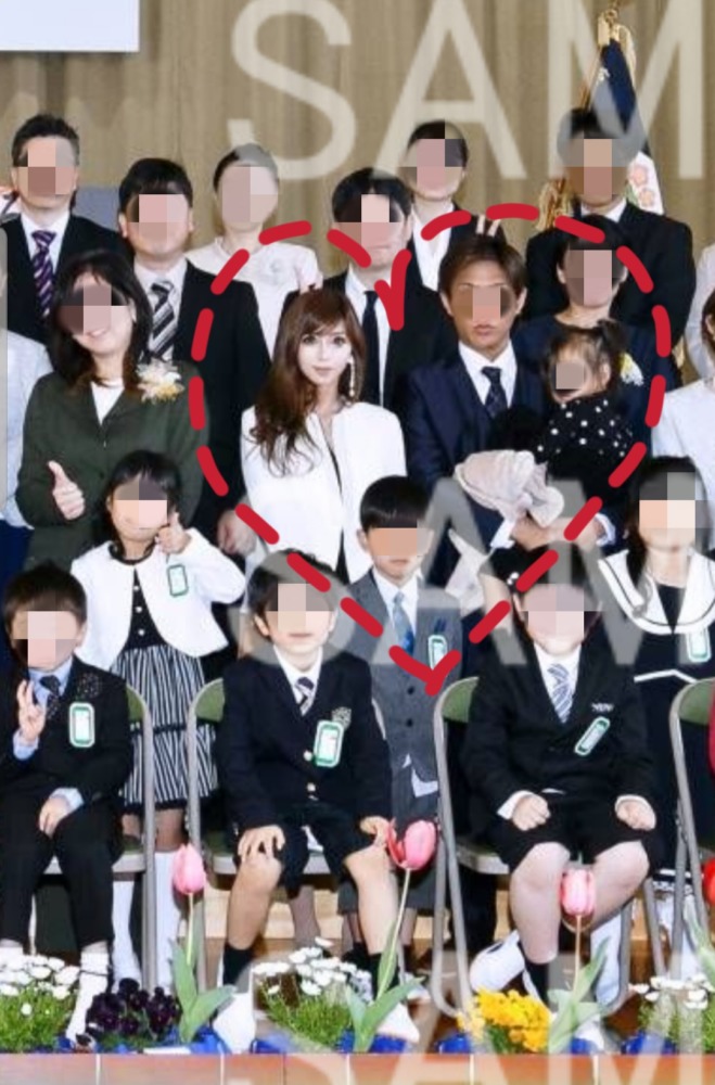 小学校入学式集合写真