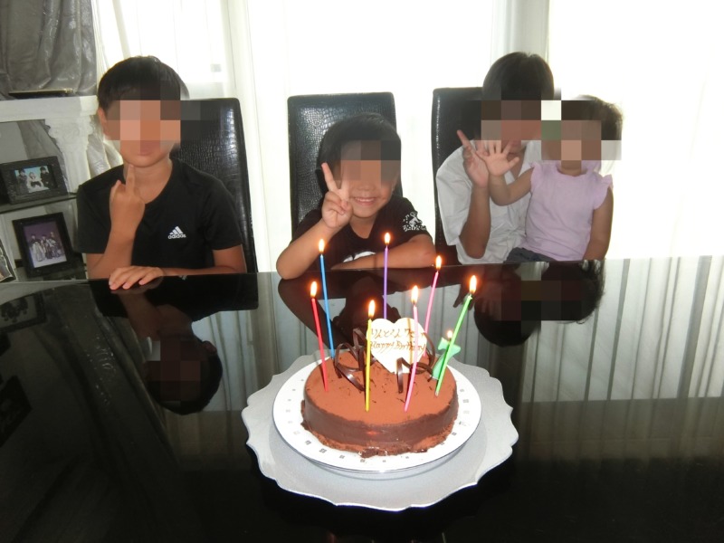 7歳のお誕生日会