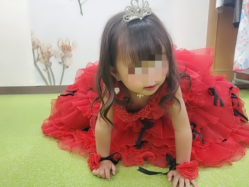 女の子3歳七五三前撮り写真