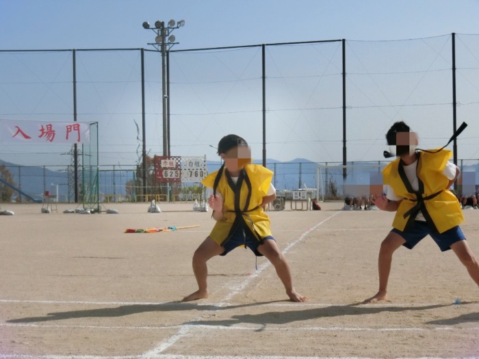 息子の小学校運動会