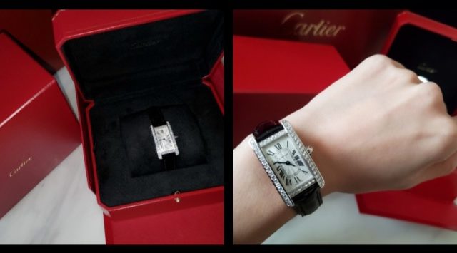 Cartier(カルティエ)時計】タンクアメリカン❤️お誕生日プレゼント 