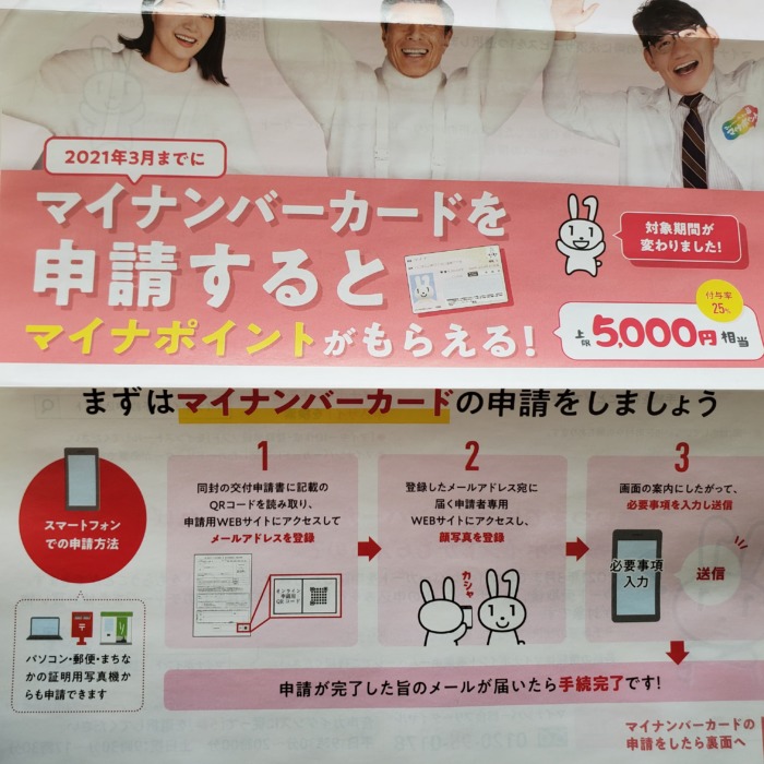 マイナンバーカード申請書