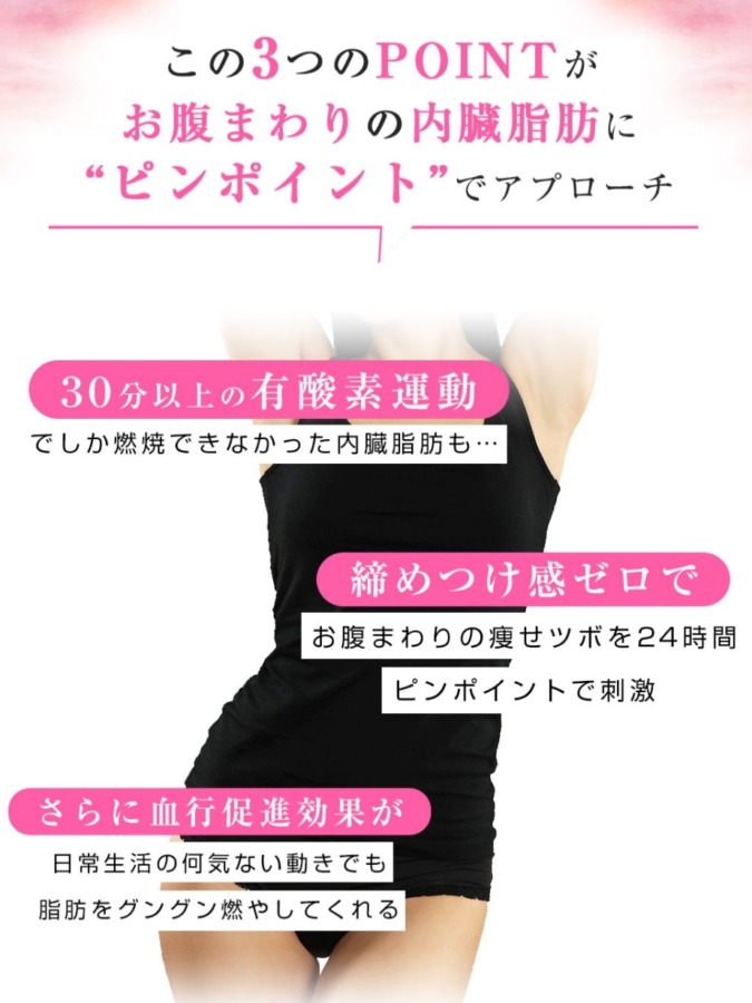 ベルミススリムトップの脂肪燃焼効果