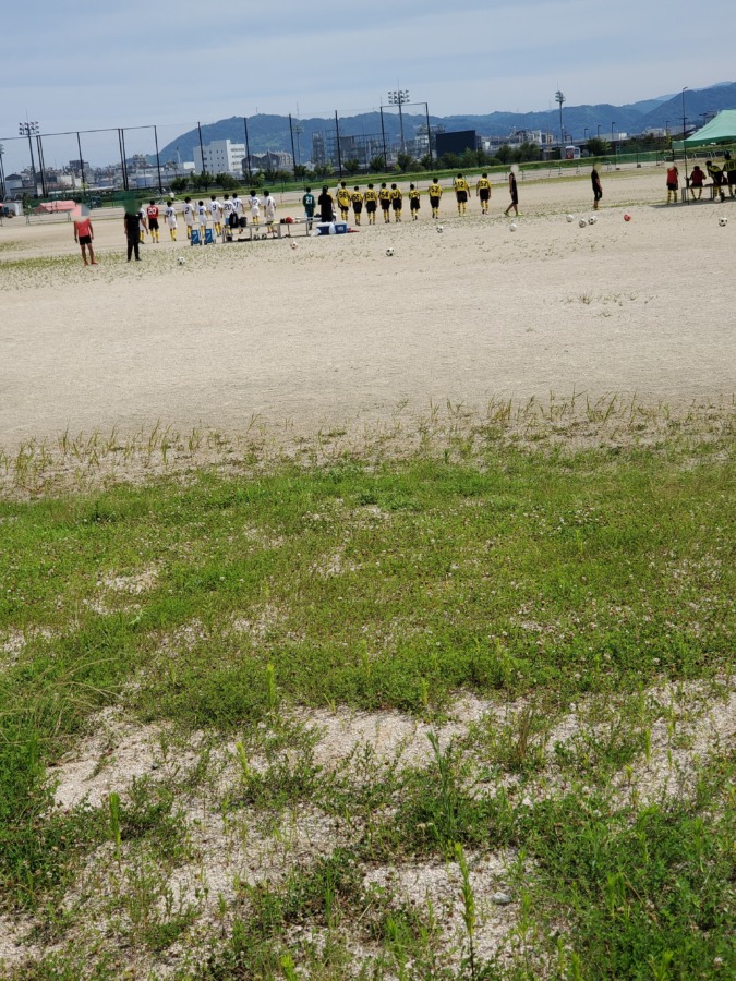 長男サッカー練習試合