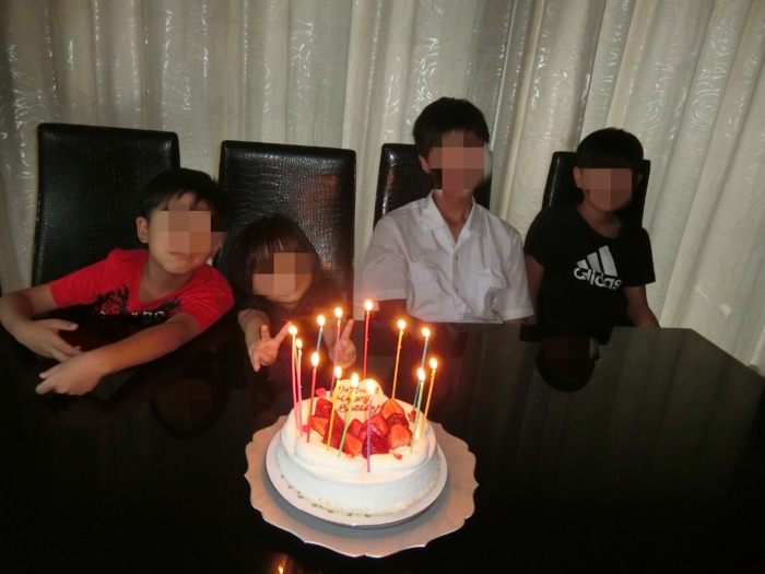 14歳の息子の誕生日会