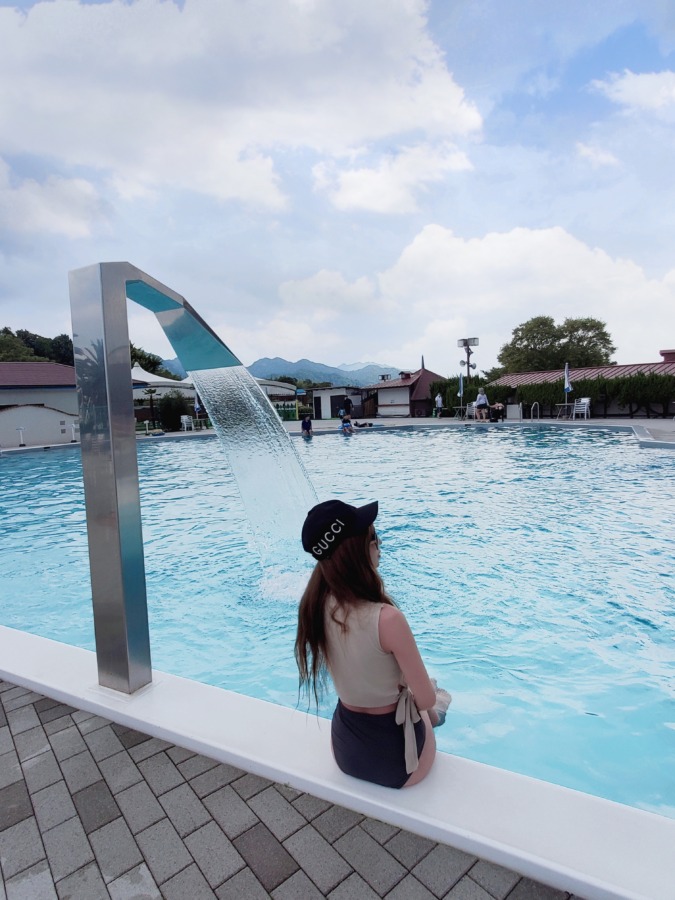 ママでも着れるお洒落な水着