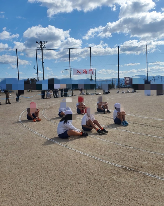 息子の小学校運動会